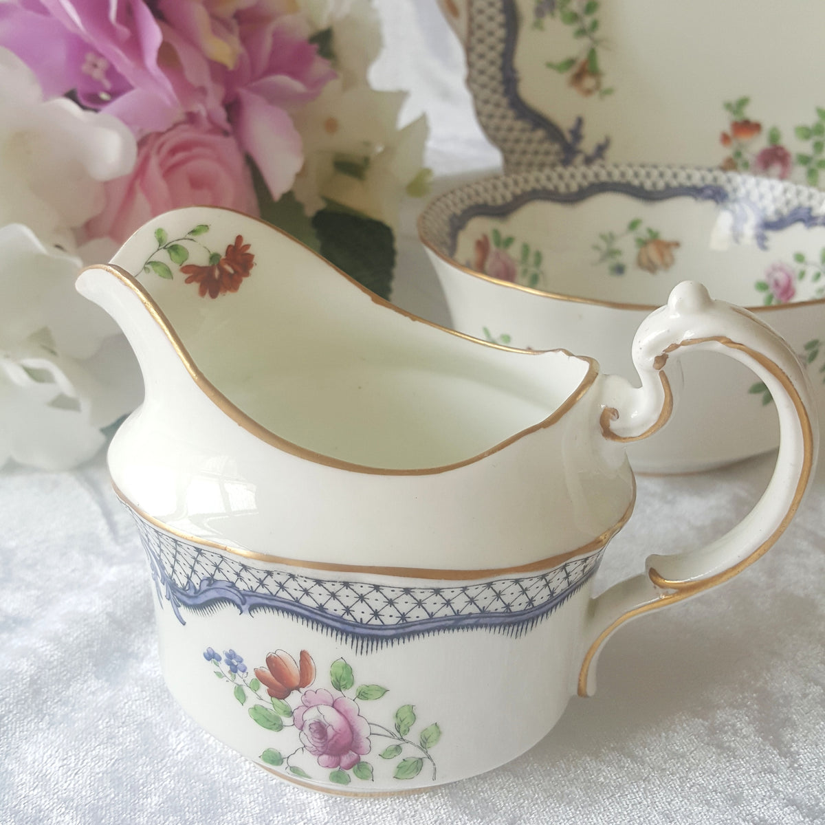 AYNSLEY English violet  陶器 AYNSLEY English violet 陶器