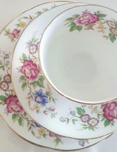 Load image into Gallery viewer, 1950s Royal Stafford Floral Teacup Trio, Vintage Teacup, Made in England