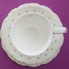 Load image into Gallery viewer, 1960s Royal Albert Marie Louise Teacup Trios, Made in England