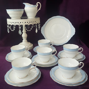 1950s Handpainted Royal Standard Teacup Trios, Vintage Teacups, Made in England