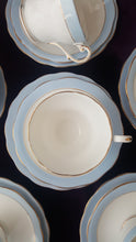 Load image into Gallery viewer, 1950s Handpainted Royal Standard Teacup Trios, Vintage Teacups, Made in England