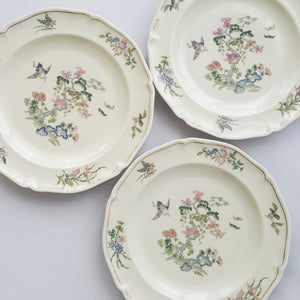 Vintage Limoges Dinner Plate, French Porcelain
