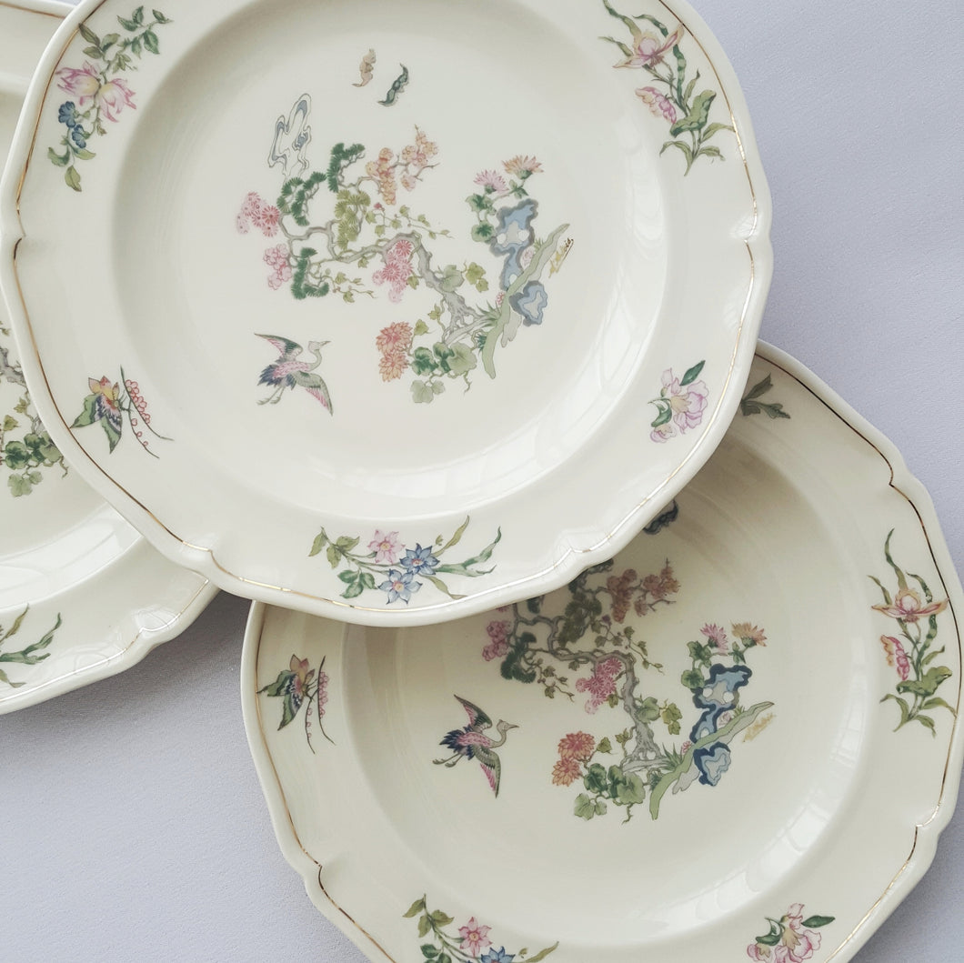 Vintage Limoges Dinner Plate, French Porcelain