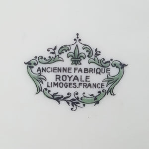 Vintage Limoges Starter Plate, French Porcelain
