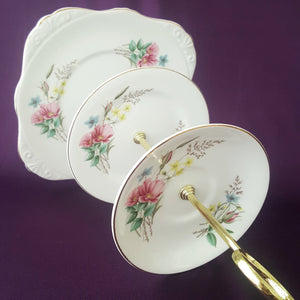 1950s Royal Grafton Cake Stand with New Fittings