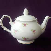 Load image into Gallery viewer, 1960s Duchess Teapot for One with Pink Rosebuds
