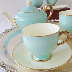 Salisbury Breakfast Vintage Tea Set for 2