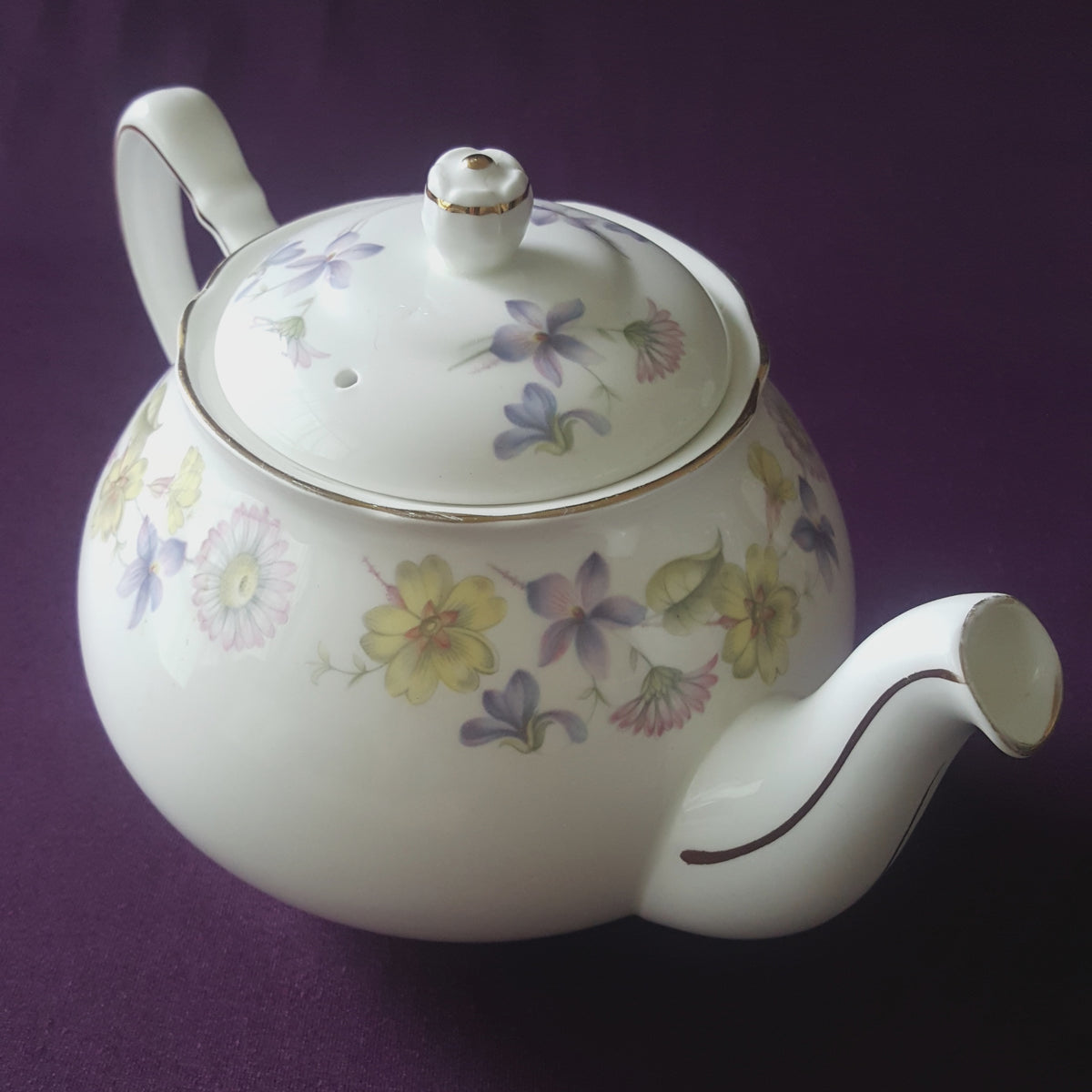 Duchess Spring Days Teapot β Vintage Violet