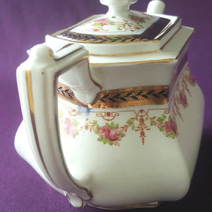 Antique Victorian Handpainted Teapot