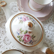 Load image into Gallery viewer, Vintage Queen&#39;s China Floral Teapot