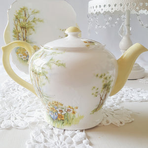 1940s Shelley 'Daffodil Time' Teapot