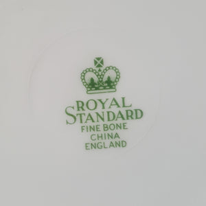 Royal Standard Blue Rose Side Plates