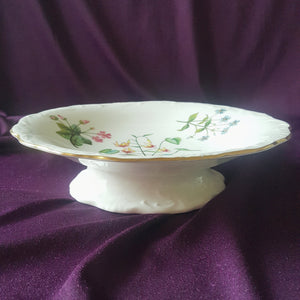 1960s Minton Meadow Cake Stand/Comport