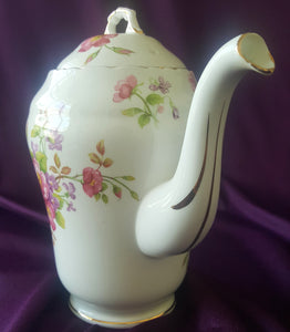 1940s Vintage Floral Teapot