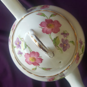 1940s Vintage Floral Teapot