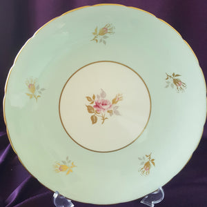 1940s Sutherland Baby Blue Cake Plate