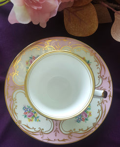 1950s Royal Chelsea Teacup Duo